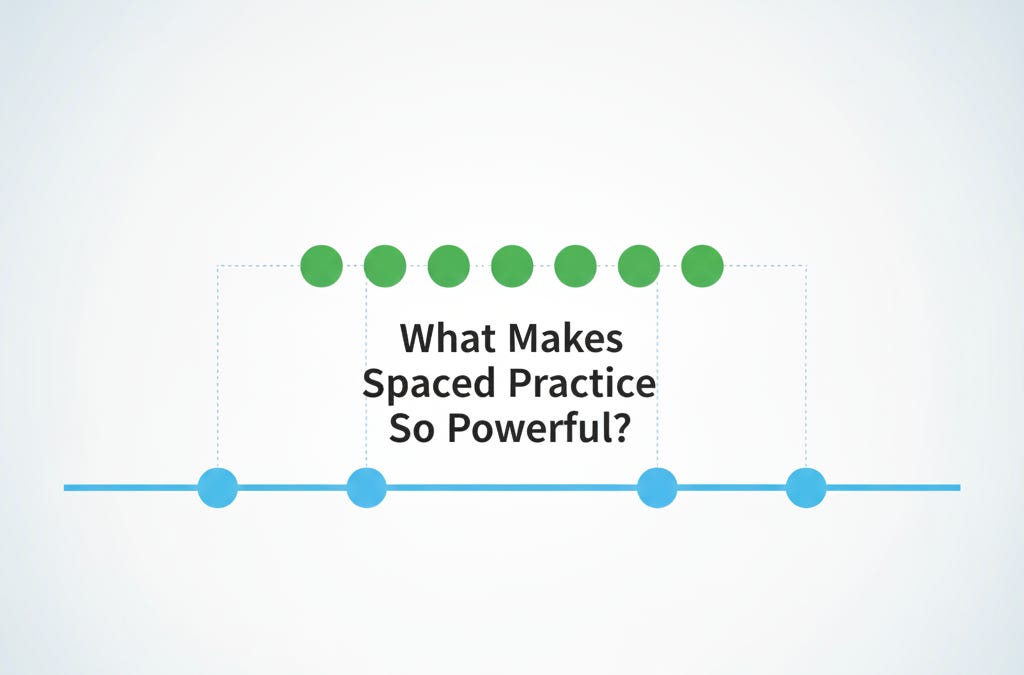 What Makes Spaced Practice So Powerful? - by Carl Hendrick
