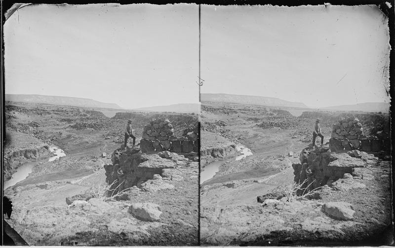 The canyon at Blackwater, near the Zuni Pueblo