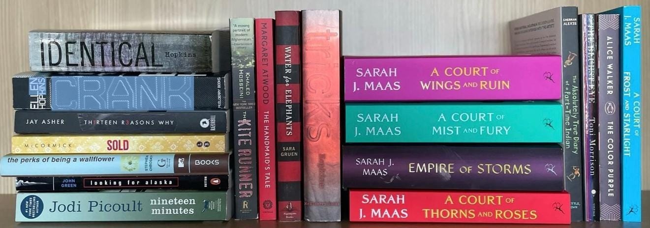 A stack of books on a shelf

AI-generated content may be incorrect.