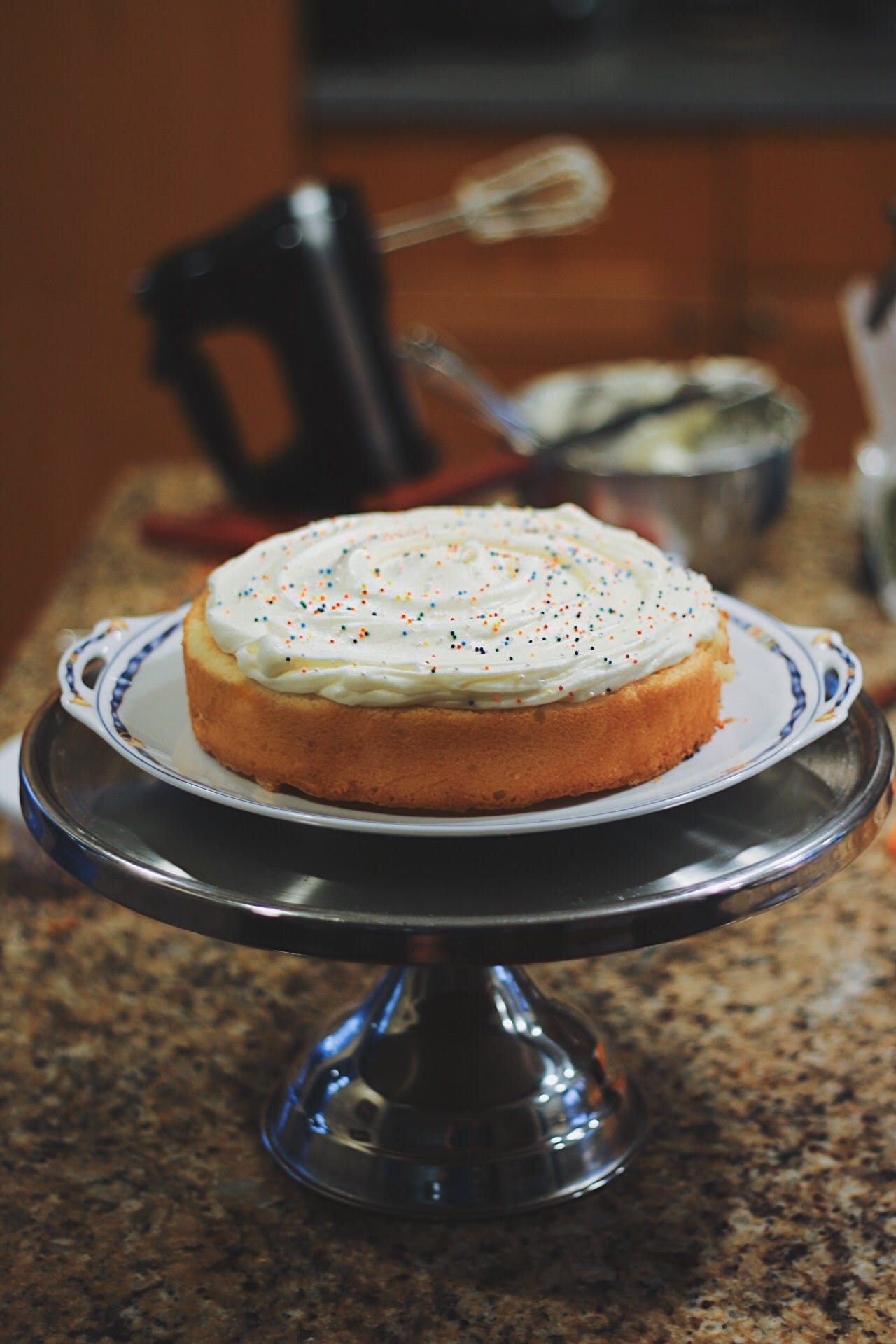 School-Night Birthday Cake