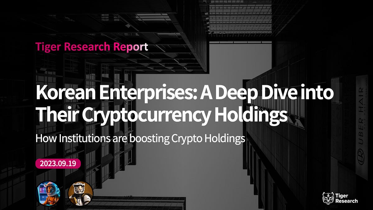 Korean Enterprises: A Deep Dive into Their Cryptocurrency Holdings