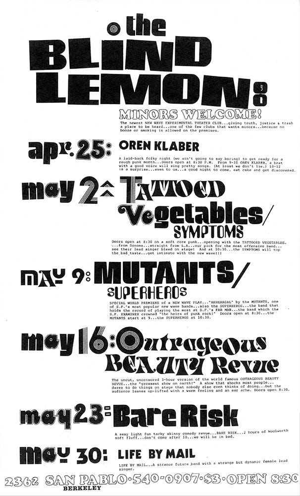 Blind Lemon poster
