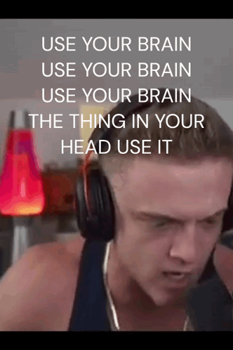 Use Your Brain Joe Bartolozzi GIF - Use your brain Joe bartolozzi Funny  memes - Discover & Share GIFs