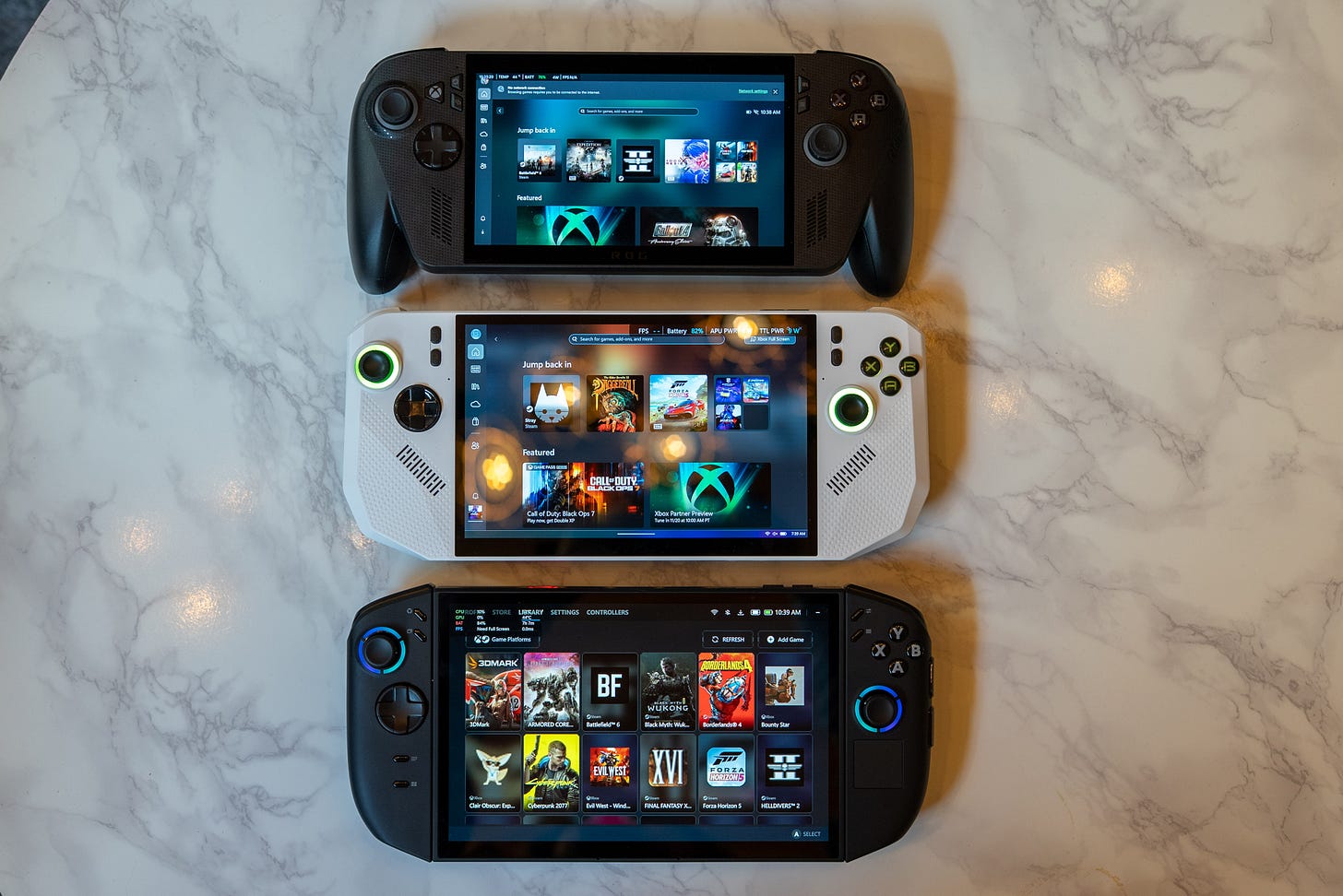 MSI Claw A8 gaming handheld