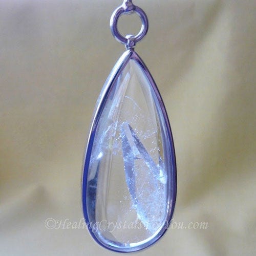 Clear  Manifestation Quartz Pendant
