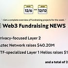Privacy-focused Layer 2 Aztec Network raises $40.20M、ETF-specialized Layer 1 Helios raises $15M、and more—25 projects in total【Fundraising Project Summary】