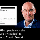 "Did You Torture Her" — An Email From Epstein To A CURRENT Harvard Professor
