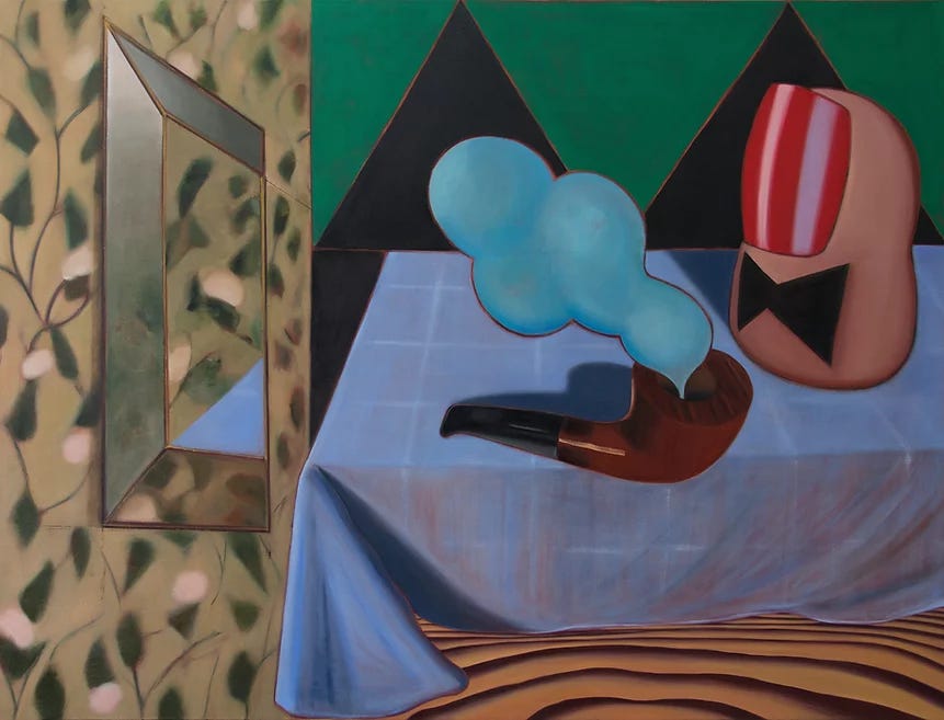 Sally Kindberg, 2020. Big News, oil on canvas_200x150 cm