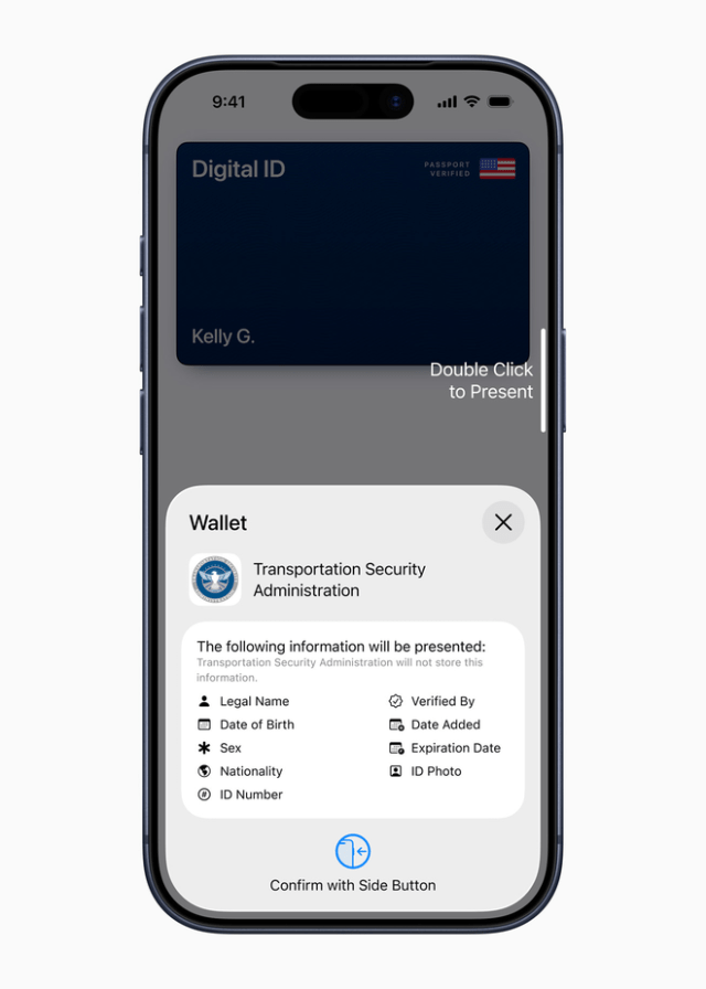 With Digital ID, only the information needed for a transaction is presented, and the user has the opportunity to review and authorize the information being requested before it is shared. With Digital ID, only the information needed for a transaction is presented, and the user has the opportunity to review and authorize the information being requested before it is shared.