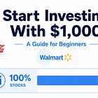 If I Had to Start Investing With $1,000, Here's What I'd Do
