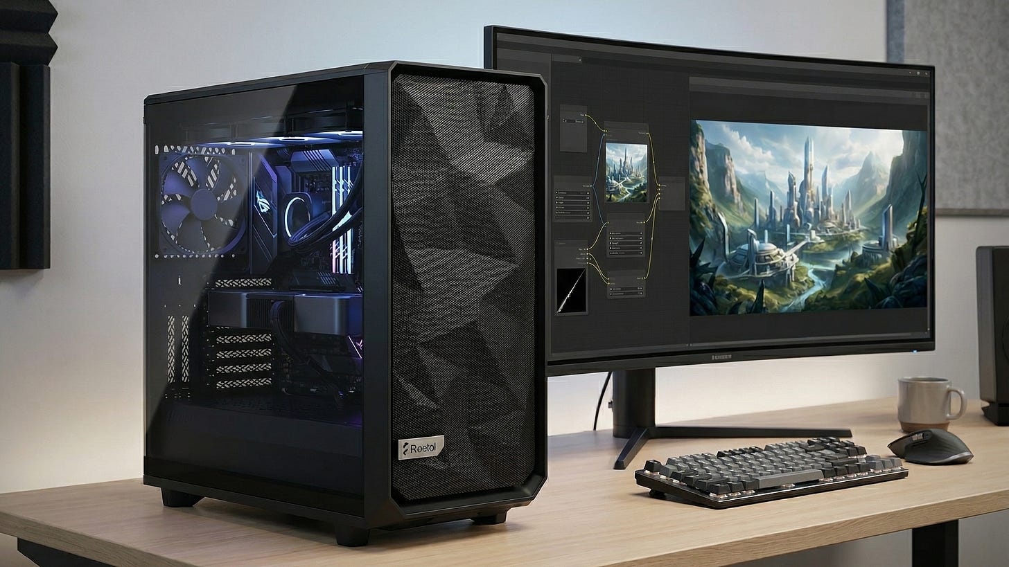 ComfyUI PC build guide 2026: best RTX 4090 setup for FLUX and SDXL