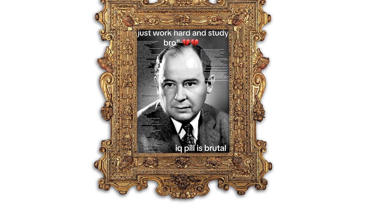 John von Neumann Shot Lightning From His Arse