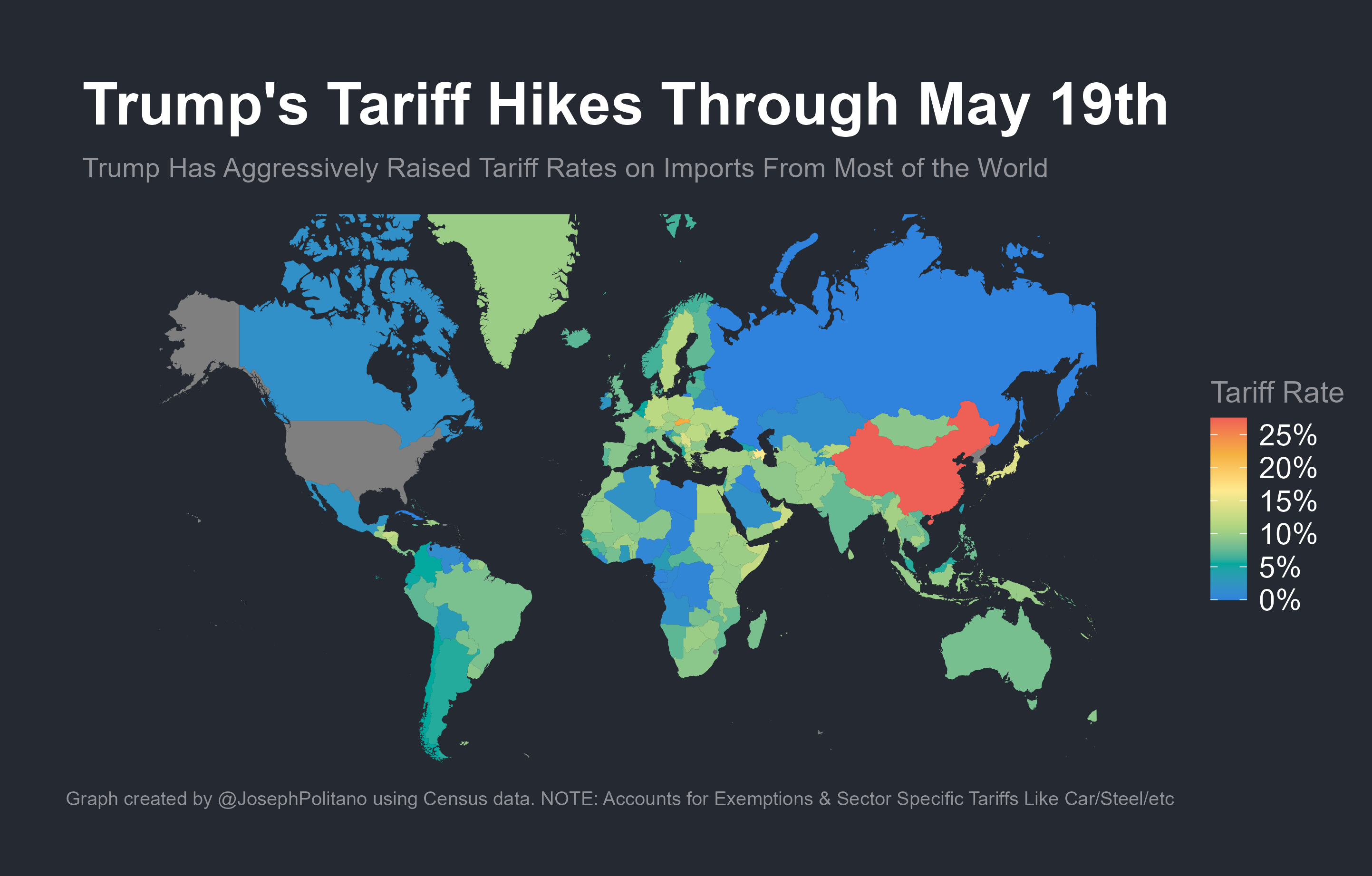 Trump's Retreat Still Leaves Tariffs at 90-Year Highs