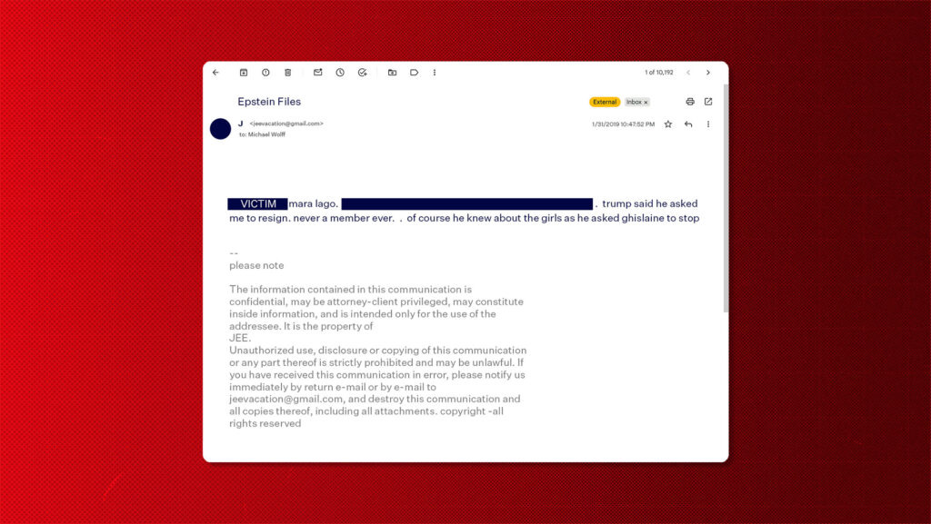 The Epstein Files: The Litmus Test for Congress