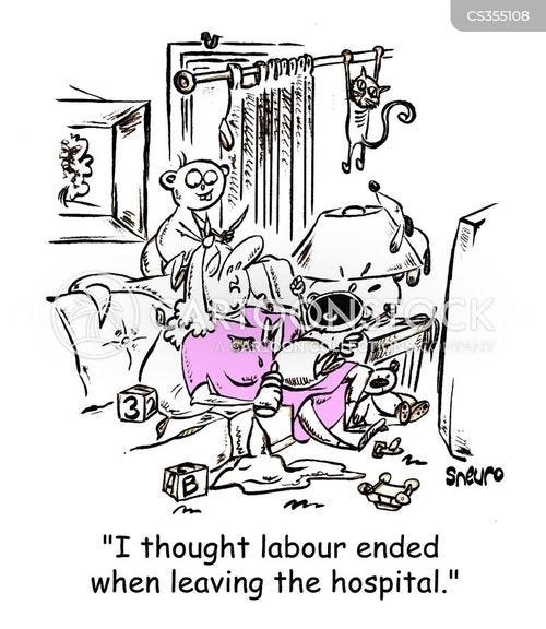 Overwhelmed Mom Cartoons and Comics - funny pictures from CartoonStock