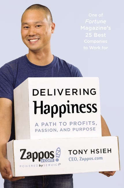 Book Review: “Delivering Happiness” by Tony Hsieh, CEO of Zappos. | by  Gabriel OMIN | Medium