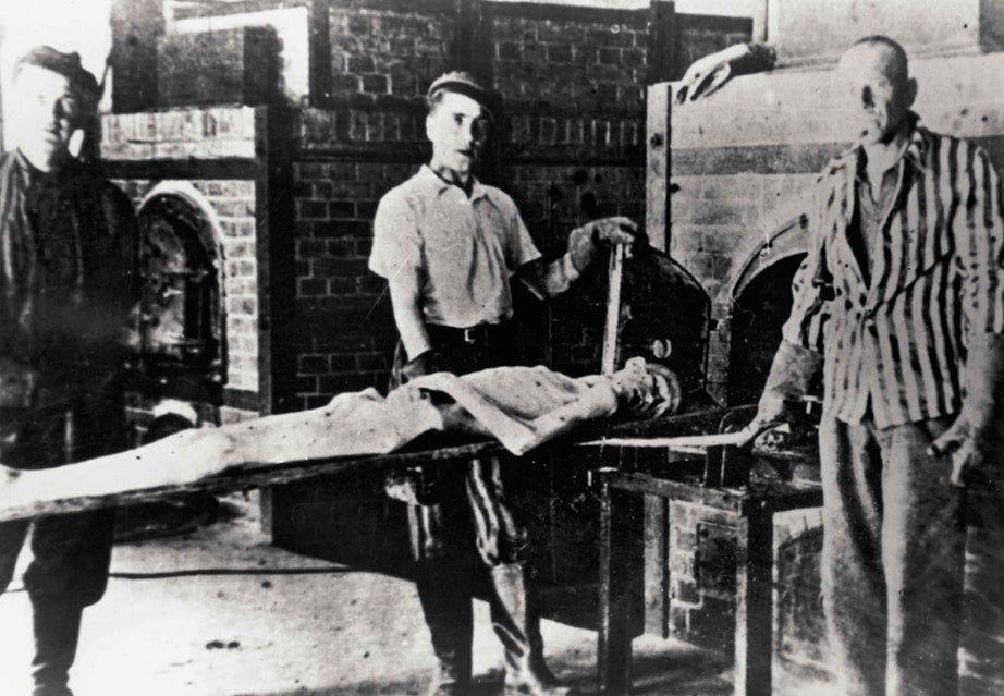 Rekonstruksjon av likbrenningsprosessen under holocaust