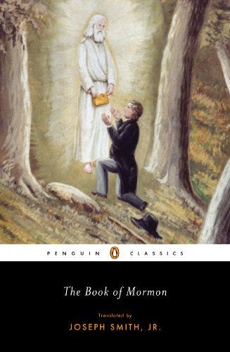 The cover of The Book of Mormon