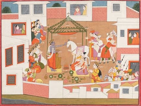 Rama consecrates the sacrificial horse for the Ashvamedha Yagna ...