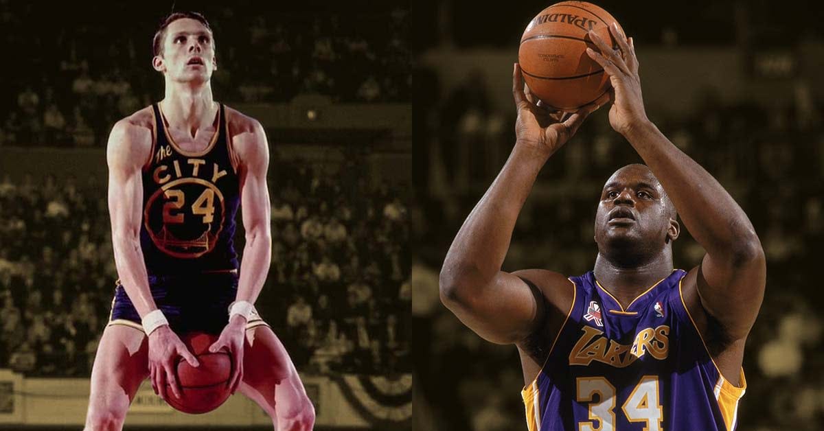 Shaquille O'Neal-Rick Barry