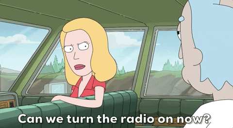 Season 4 Radio GIF by Rick and Morty Season 4 Radio GIF by Rick and Morty