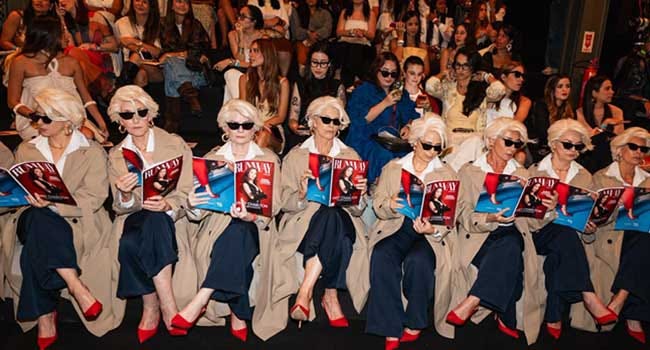 Primeira fila do Rio Fashion Week é dominada por Mirandas e o Disney+  transmitirá ao vivo a Premiére Global de O Diabo Veste Prada 2 dia 20 de  Abril