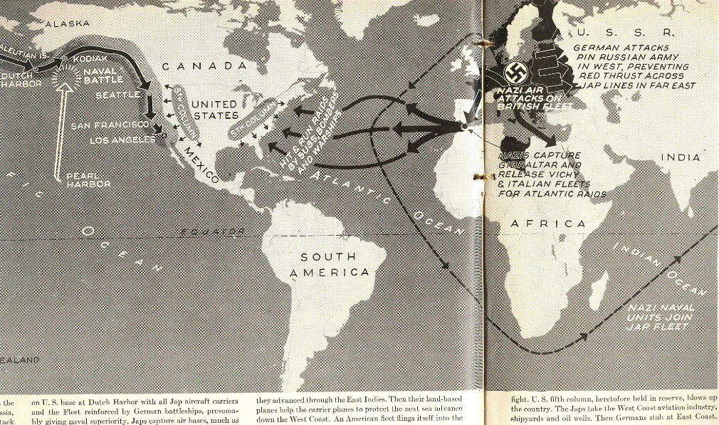 Axis Plan To Invade The United States