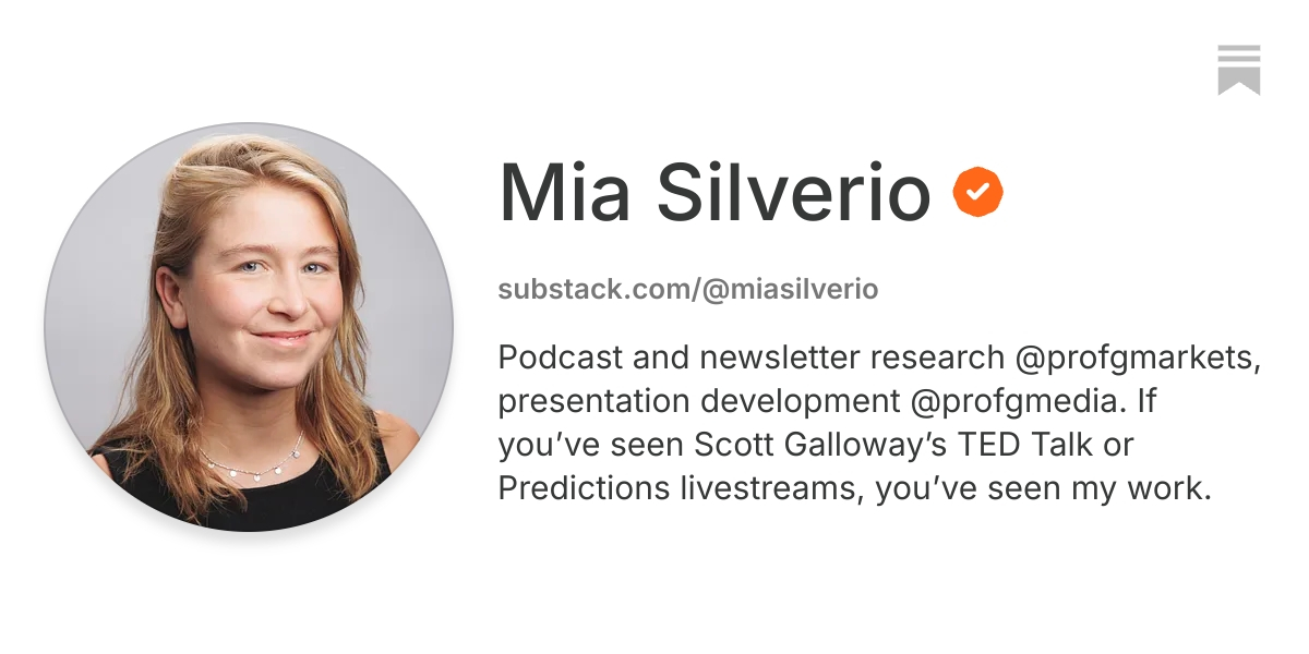 Mia Silverio | Substack