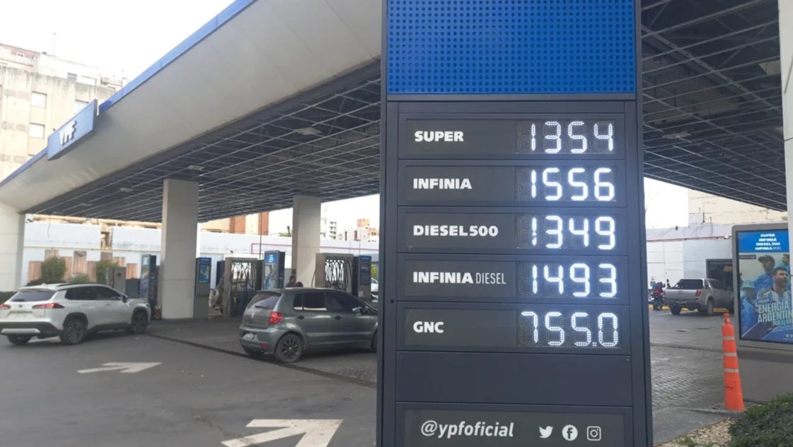 YPF aumentó sus precios en todo el país: cómo quedaron los valores en Bahía Blanca