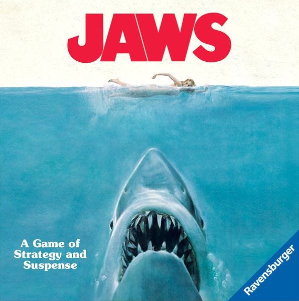 Jaws, Ravensburger, 2019 — front cover