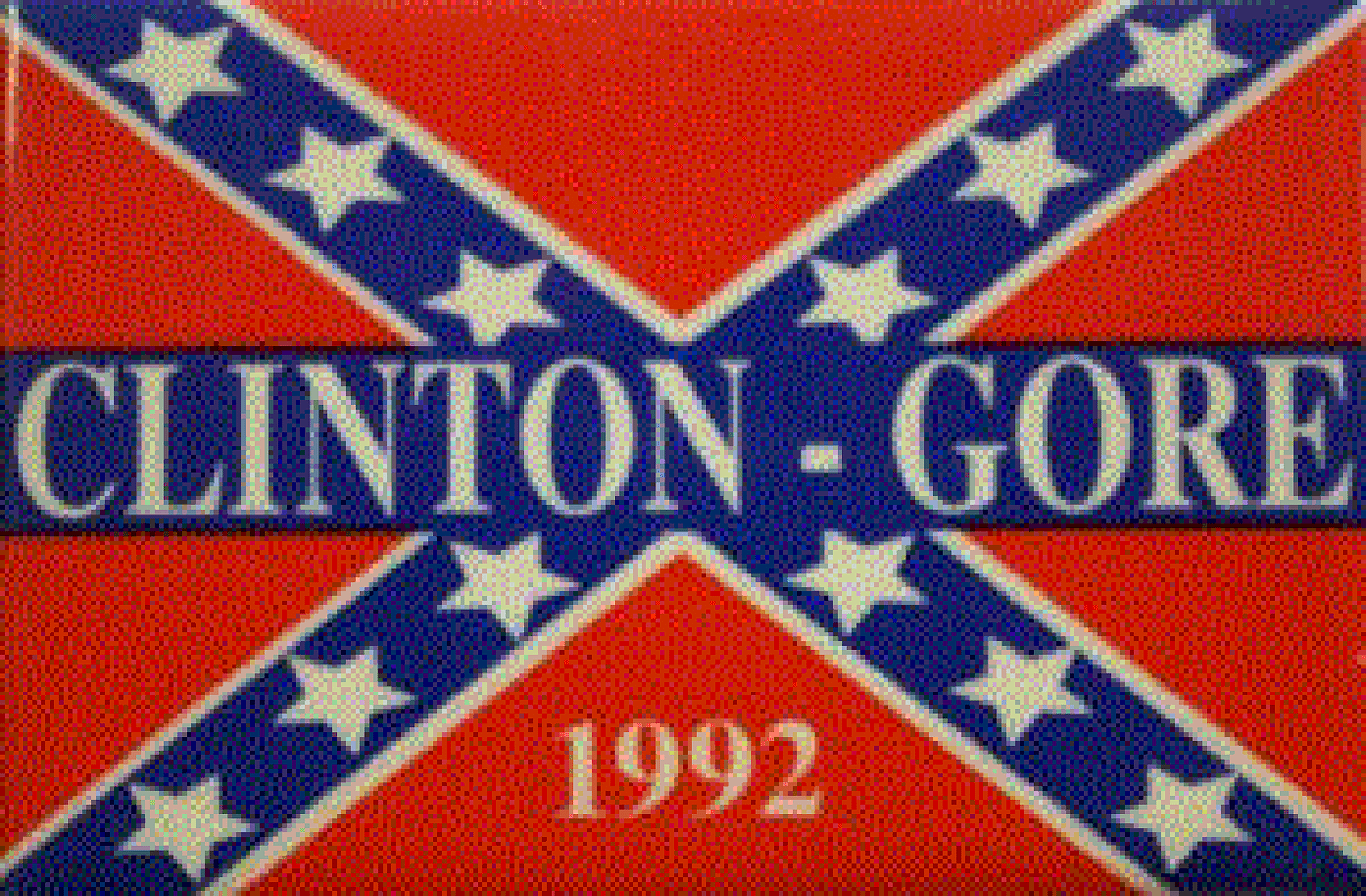 What those Clinton-Gore Confederate flag buttons say about politics in ... What those Clinton-Gore Confederate flag buttons say about politics in ...