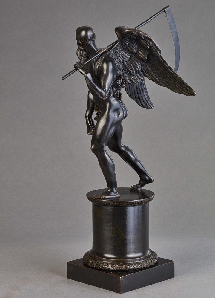 Real Khronos, Chronos, Kronos, Greek God of Time.