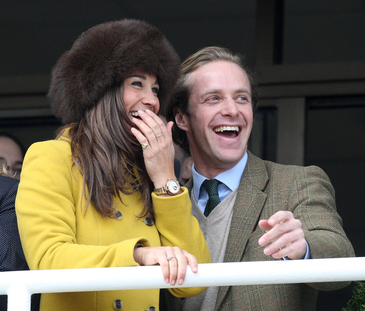 pippa middleton and thomas kingston at the races