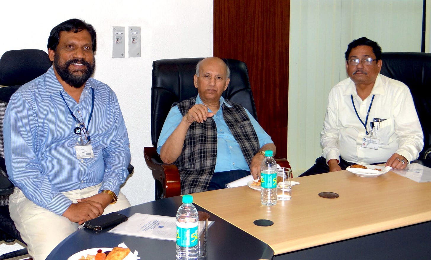 Prof. U.R. Rao — satellite pioneer and former ISRO Chairman — during a visit to IIST. Prof. U.R. Rao — satellite pioneer and former ISRO Chairman — during a visit to IIST.