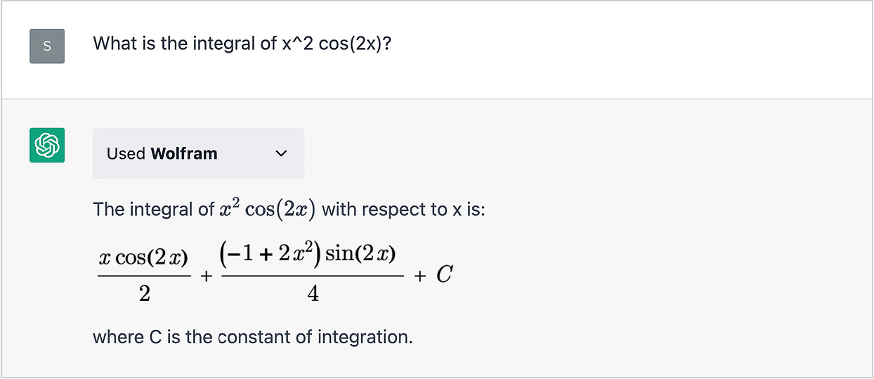 What is the integral?