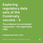 Exploring regulatory data sets of the Comirnaty vaccine - 3