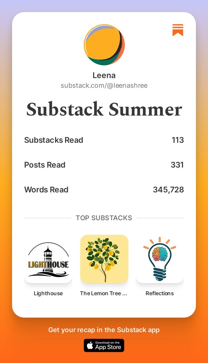 Substack Summer