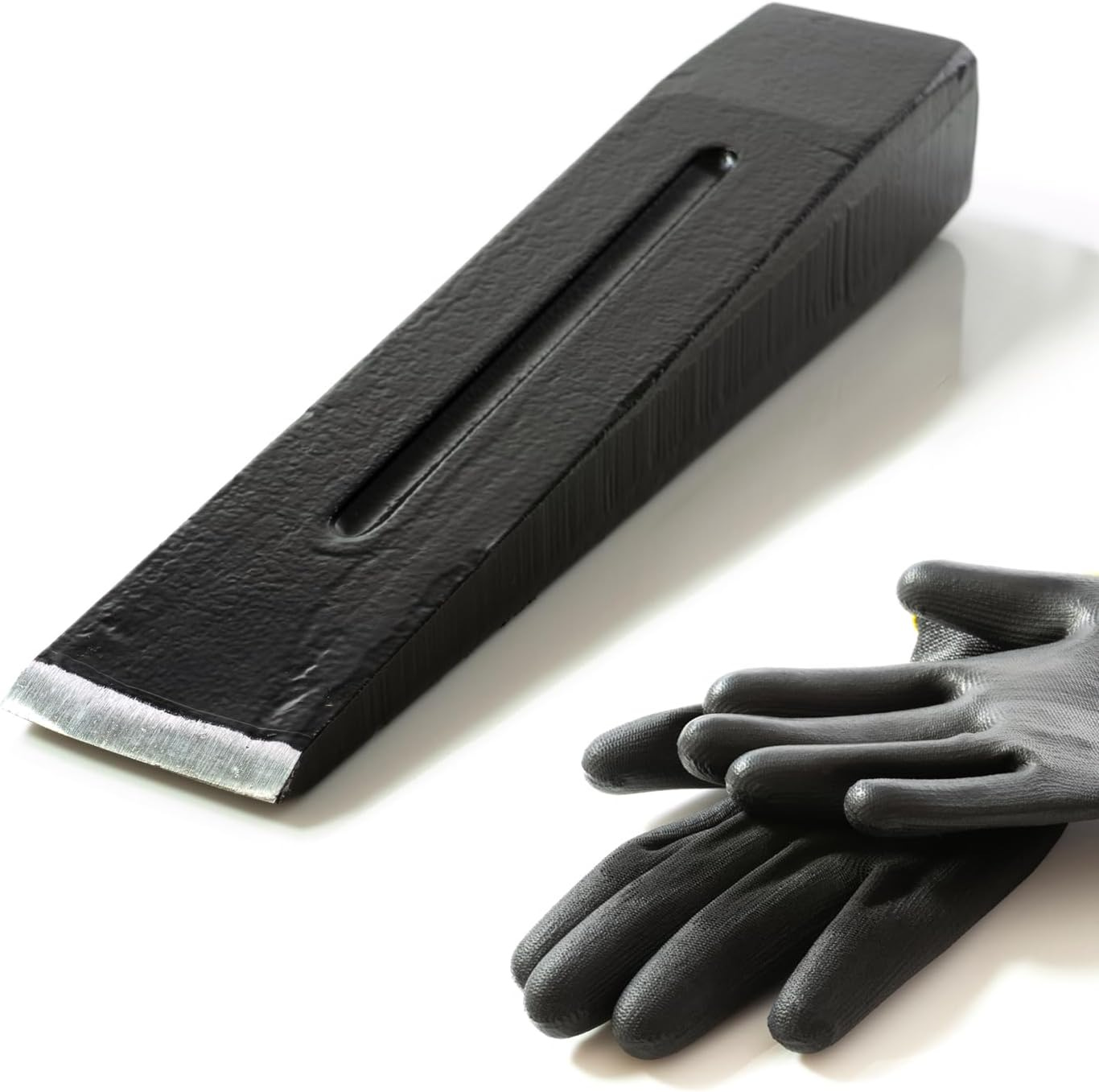 Amazon.com : Momodoja Wood Splitter Wedge. 4.5lb Steel Splitting Wedge ...