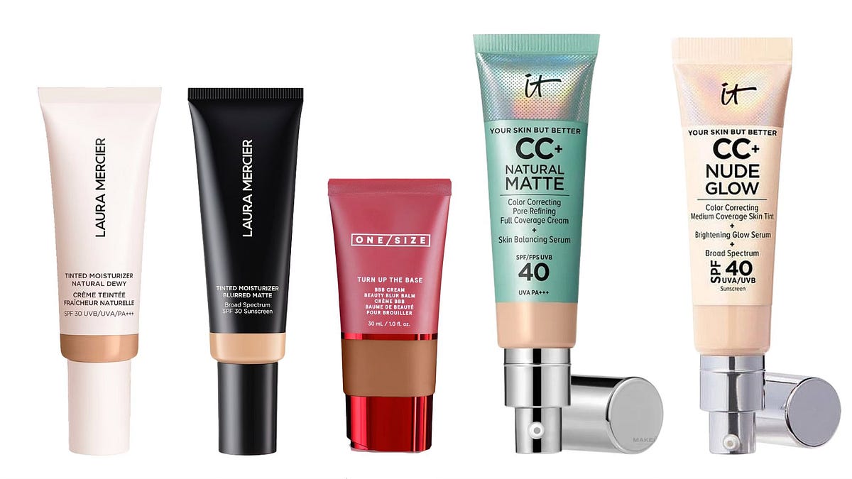 Tinted Moisturizer vs BB Cream vs CC Cream: What’s the Difference?
