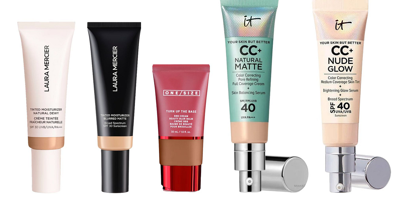 Tinted Moisturizer vs BB Cream vs CC Cream: What’s the Difference?