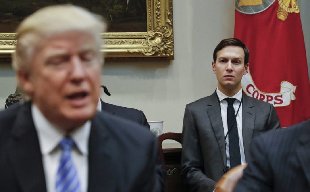 As Jared Kushner's White House role expands, more eyes on Donald Trump 2017 images As Jared Kushner's White House role expands, more eyes on Donald Trump 2017 images