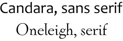 Examples of fonts suitable for children's picture books. Examples of fonts suitable for children's picture books.