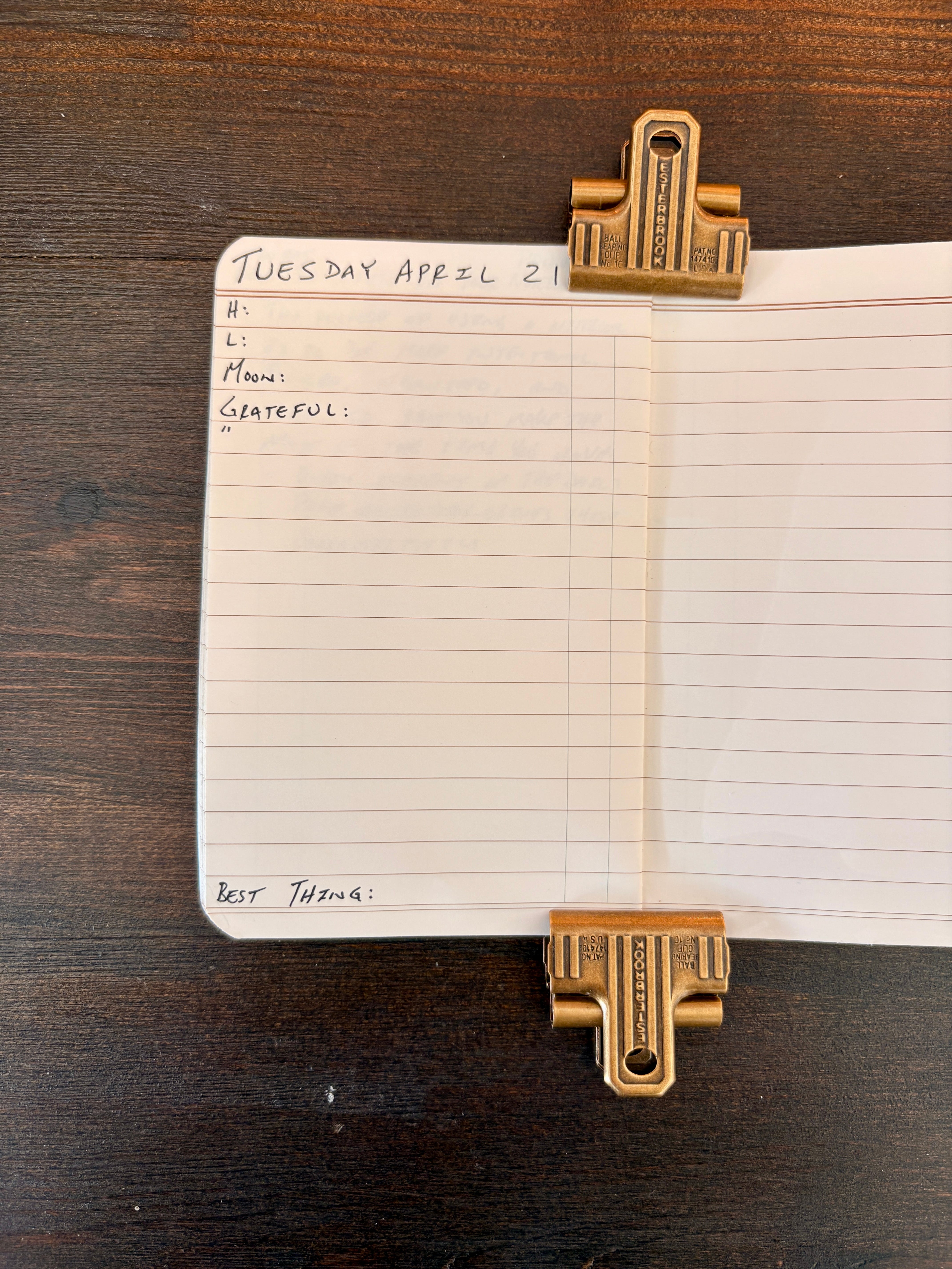 9 Things to Write in A Pocket Notebook Every Day