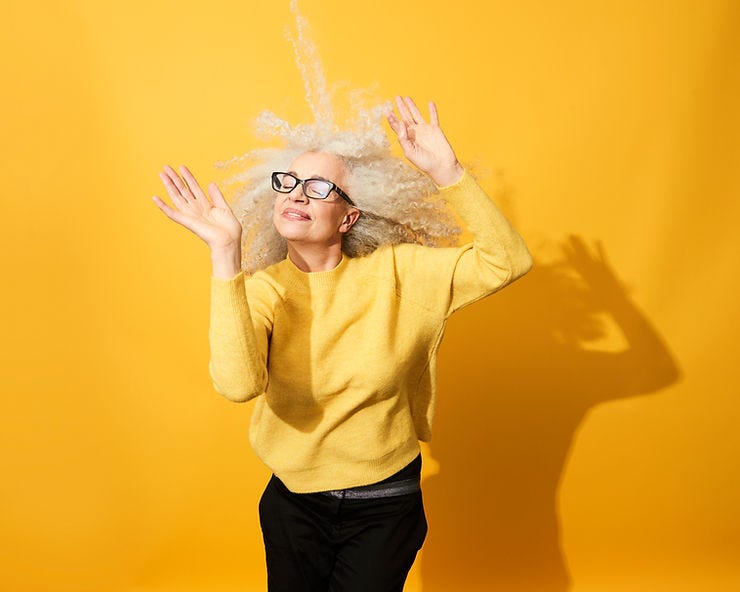 woman dancing
