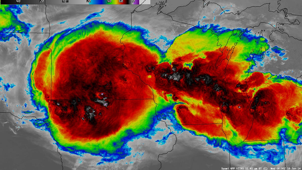Weather Whys: The other side of heat? Ridge-riding thunderstorms