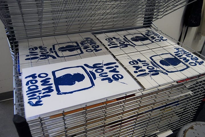 protest poster making