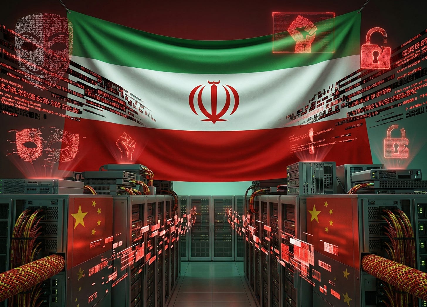 Iran's Cyber Operations and the Chinese Infrastructure Underneath It