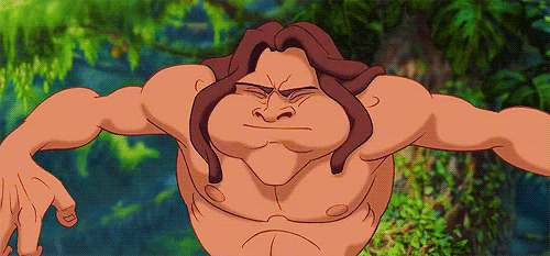 reaction tarzan gif | WiffleGif