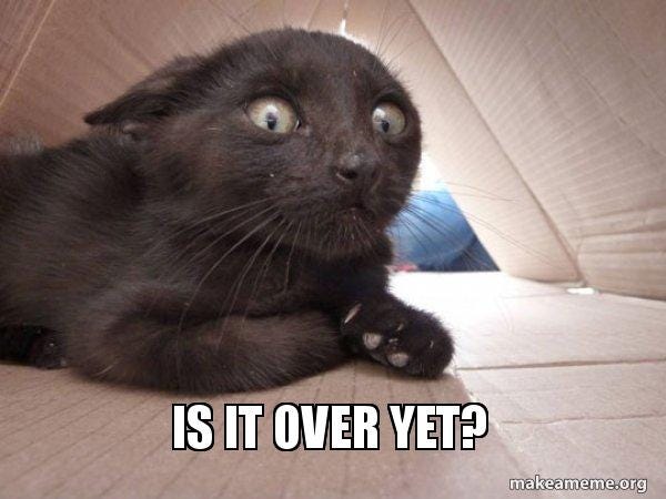 Is it over? Nope
