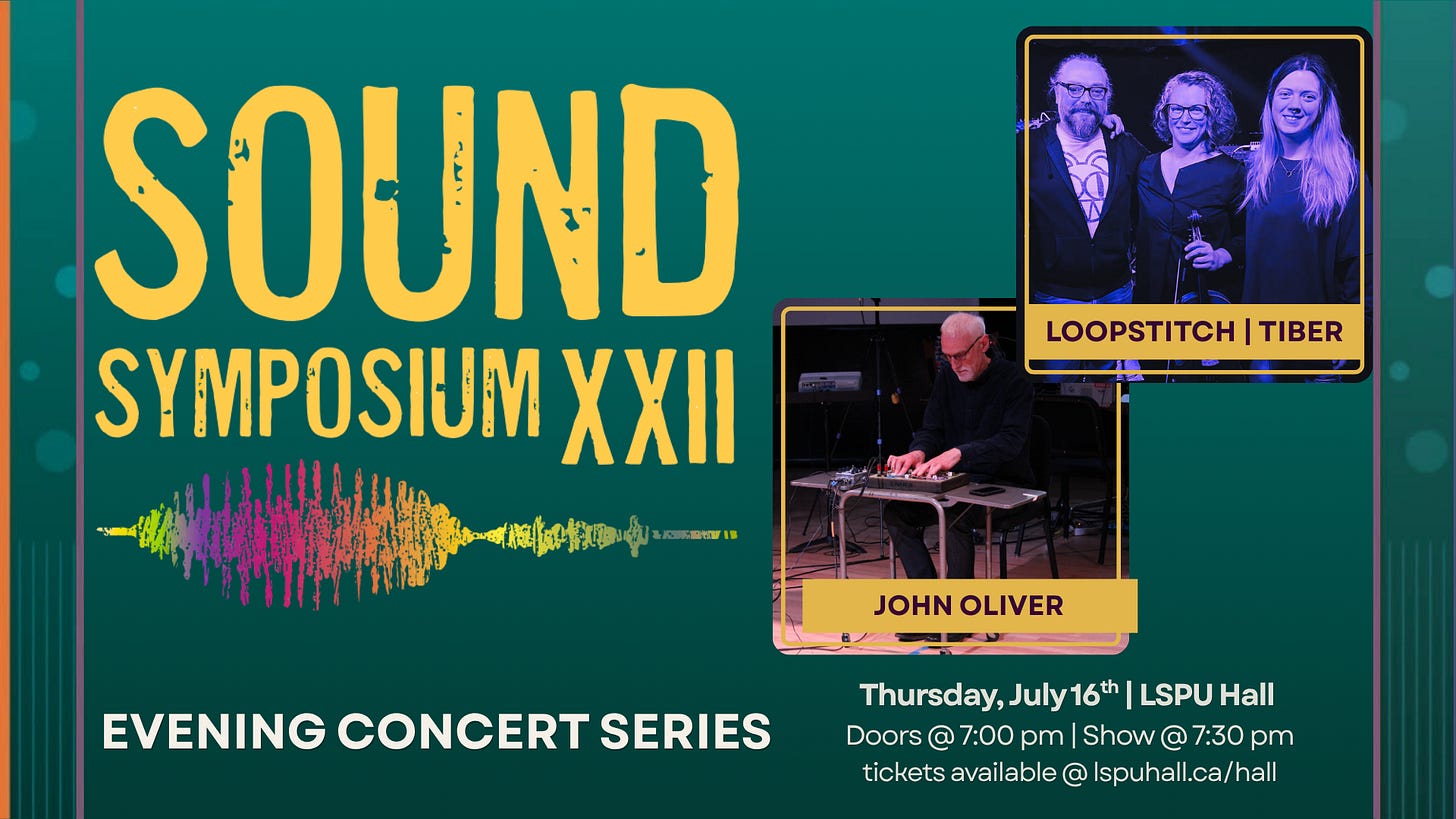 poster of John Oliver's concert